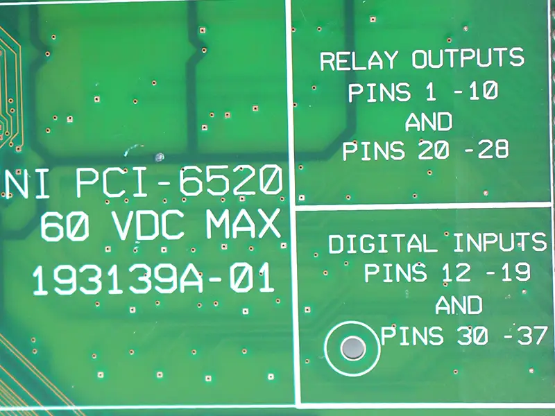 Placa de DAQ NI PCI-6520